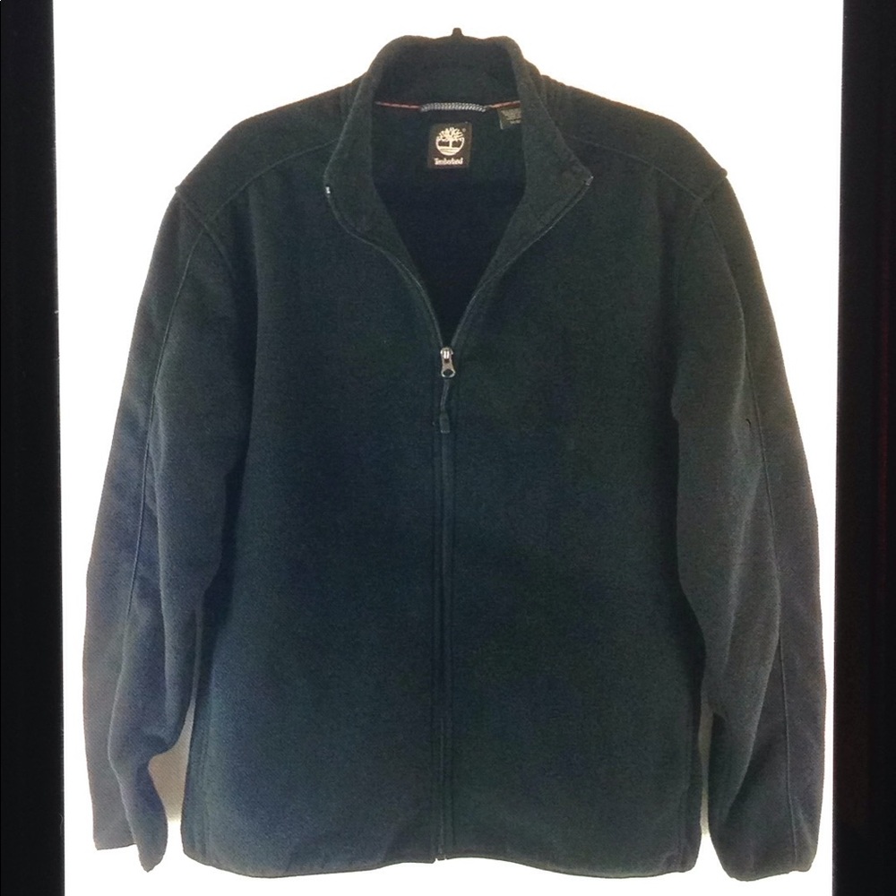 Timberland Zipper Front Long Sleeve Fleece Jacket
